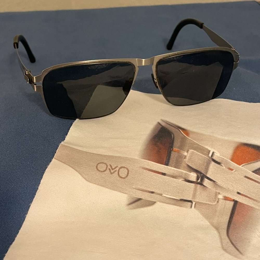 Matthew Titanium OvvO Glasses Frames